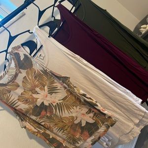 Four tanks from old navy